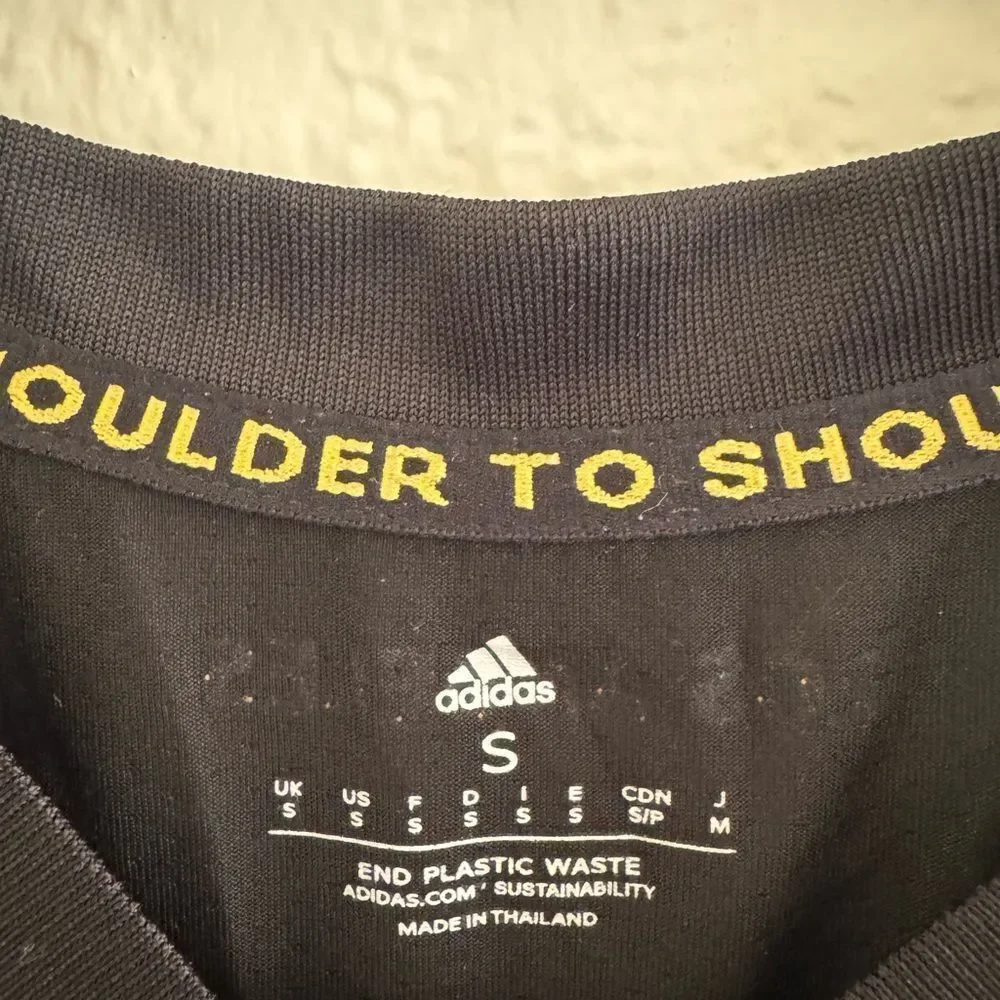 Adidas Kids LAFC Black and Gold Graphic Tee